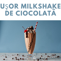 Uşor Milkshake de ciocolată